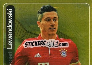 Sticker Robert Lewandowski (FC Bayern München) - FIFA 365: 2016-2017. East Europe n. 114 - Panini