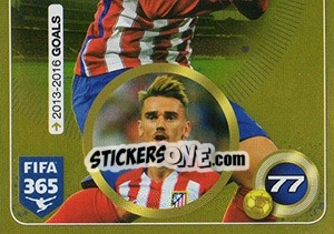 Sticker Antoine Griezmann (Atlético de Madrid) - FIFA 365: 2016-2017. East Europe n. 117 - Panini