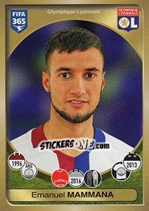 Sticker Emanuel Mammana - FIFA 365: 2016-2017. East Europe - Panini