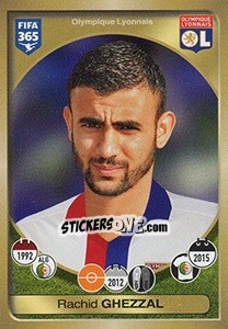 Figurina Rachid Ghezzal - FIFA 365: 2016-2017. East Europe - Panini