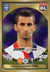 Cromo Maxime Gonalons