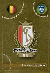 Sticker Standard de Liège logo - FIFA 365: 2016-2017. East Europe n. 153 - Panini