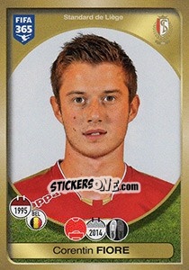 Sticker Corentin Fiore - FIFA 365: 2016-2017. East Europe - Panini