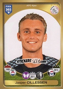 Sticker Jasper Cillessen - FIFA 365: 2016-2017. East Europe n. 162 - Panini