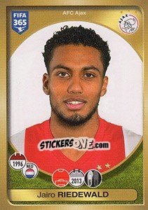 Sticker Jairo Riedewald - FIFA 365: 2016-2017. East Europe - Panini