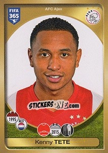 Sticker Kenny Tete - FIFA 365: 2016-2017. East Europe - Panini