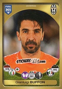 Sticker Gianluigi Buffon - FIFA 365: 2016-2017. East Europe n. 176 - Panini