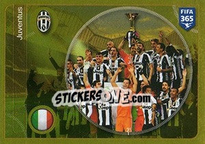 Figurina Juventus team - FIFA 365: 2016-2017. East Europe - Panini