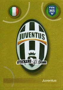 Sticker Juventus logo - FIFA 365: 2016-2017. East Europe - Panini