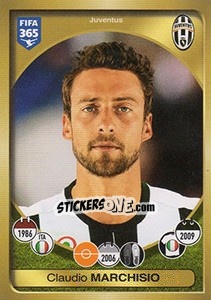 Sticker Claudio Marchisio - FIFA 365: 2016-2017. East Europe n. 184 - Panini