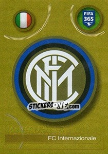 Sticker FC Internazionale logo - FIFA 365: 2016-2017. East Europe - Panini