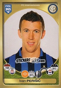 Sticker Ivan Perišic - FIFA 365: 2016-2017. East Europe n. 198 - Panini