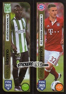 Cromo Marlos Moreno (Atletico Nacional) / Joshua Kimmich (FC Bayern München)