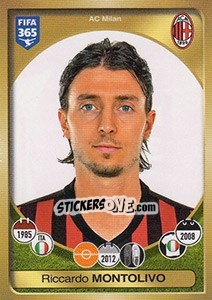 Cromo Riccardo Montolivo - FIFA 365: 2016-2017. East Europe - Panini