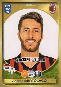 Cromo Andrea Bertolacci - FIFA 365: 2016-2017. East Europe - Panini