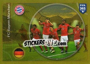 Cromo FC Bayern München team - FIFA 365: 2016-2017. East Europe - Panini