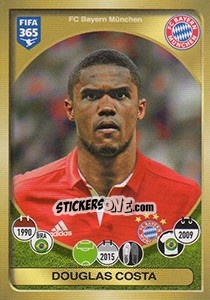 Sticker Douglas Costa - FIFA 365: 2016-2017. East Europe n. 241 - Panini