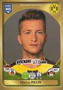 Sticker Marco Reus - FIFA 365: 2016-2017. East Europe n. 257 - Panini
