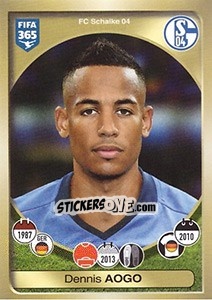 Figurina Dennis Aogo - FIFA 365: 2016-2017. East Europe n. 261 - Panini