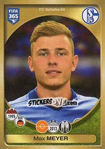Sticker Max Meyer - FIFA 365: 2016-2017. East Europe n. 268 - Panini