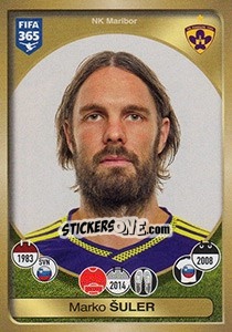 Cromo Marko Šuler - FIFA 365: 2016-2017. East Europe - Panini