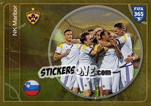 Sticker NK Maribor team - FIFA 365: 2016-2017. East Europe - Panini