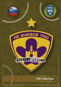 Figurina NK Maribor logo - FIFA 365: 2016-2017. East Europe - Panini
