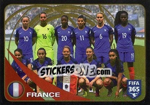 Sticker France - FIFA 365: 2016-2017. East Europe n. 288 - Panini