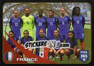 Figurina France - FIFA 365: 2016-2017. East Europe - Panini