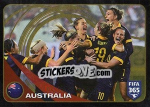 Sticker Australia - FIFA 365: 2016-2017. East Europe - Panini