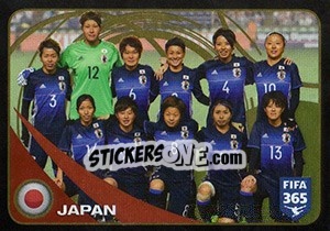 Sticker Japan - FIFA 365: 2016-2017. East Europe - Panini