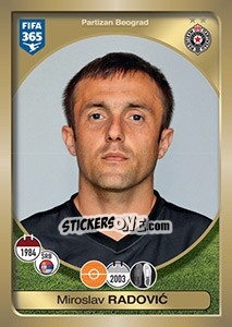 Sticker Miroslav Radovic