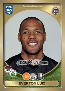 Figurina Everton Luiz Guimarães Bilher