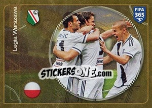 Sticker Legia Warszawa team - FIFA 365: 2016-2017. East Europe - Panini