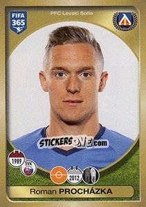 Cromo Roman Procházka - FIFA 365: 2016-2017. East Europe - Panini