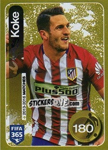 Sticker Koke (Atlético de Madrid)