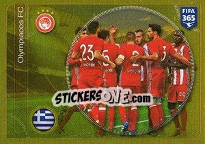 Sticker Olympiacos FC team - FIFA 365: 2016-2017. East Europe - Panini