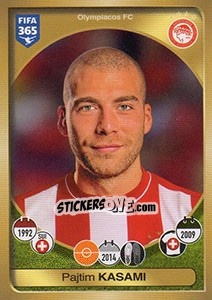 Sticker Pajtim Kasami - FIFA 365: 2016-2017. East Europe - Panini