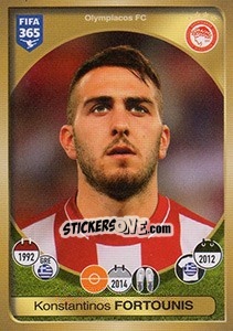 Sticker Kostas Fortounis - FIFA 365: 2016-2017. East Europe - Panini