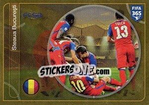 Sticker Steaua Bucureşti team - FIFA 365: 2016-2017. East Europe - Panini
