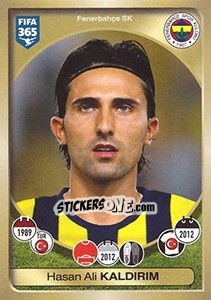 Cromo Hasan Ali Kaldirim - FIFA 365: 2016-2017. East Europe - Panini