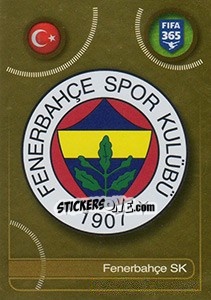 Cromo Fenerbahçe SK logo - FIFA 365: 2016-2017. East Europe - Panini