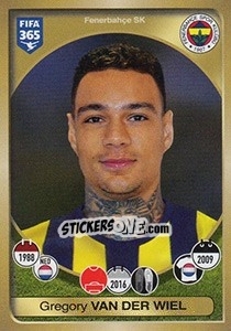 Cromo Gregory Van der Wiel - FIFA 365: 2016-2017. East Europe - Panini