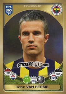 Cromo Robin van Persie - FIFA 365: 2016-2017. East Europe - Panini