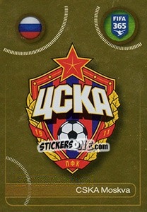 Sticker CSKA Moskva logo - FIFA 365: 2016-2017. East Europe n. 427 - Panini