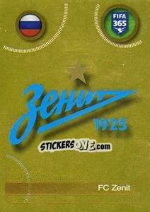 Figurina FC Zenit logo - FIFA 365: 2016-2017. East Europe - Panini