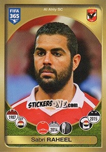 Cromo Sabri Raheel - FIFA 365: 2016-2017. East Europe - Panini