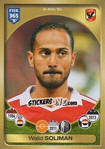 Sticker Walid Soliman - FIFA 365: 2016-2017. East Europe - Panini