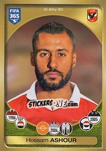 Cromo Hossam Ashour - FIFA 365: 2016-2017. East Europe - Panini