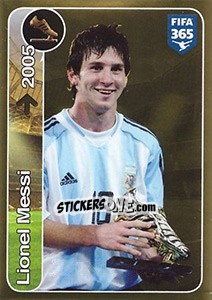 Sticker Lionel Messi (FC Barcelona) - FIFA 365: 2016-2017. East Europe n. 464 - Panini